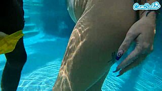 Hot Teen 18+ Amateur Drilled By BBC Underwater In Wild Action!