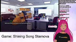 vtuber lewdneko playing shining song starnova mariya route part 1