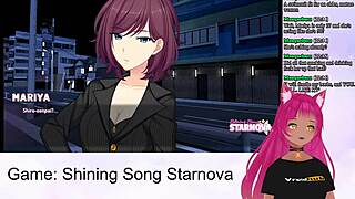 vtuber lewdneko playing shining song starnova mariya route part 1