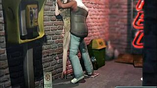 Couple Fucks Against The Office Wall