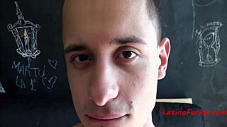 gay latino men follow pov instructions for cash
