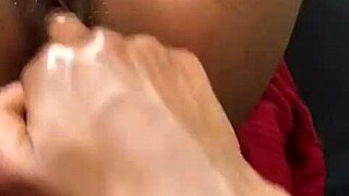 curvy ebony teen unleashes a wild squirt moment