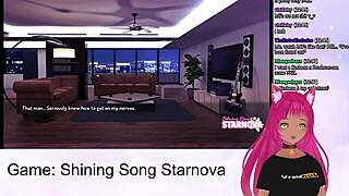 vtuber lewdneko playing shining song starnova mariya route part 1