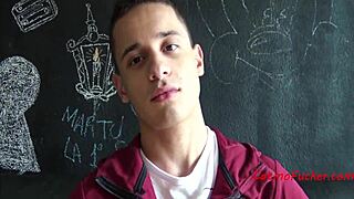 gay latino men follow pov instructions for cash