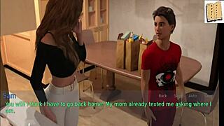 A wife and stepmother in erotic hentai