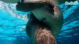 Hot Teen 18+ Amateur Drilled By BBC Underwater In Wild Action!