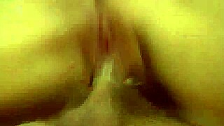 hot redhead riding my cock on sofa, blowjob and cumshot so intense i can't stop