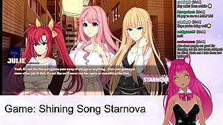 vtuber lewdneko playing shining song starnova mariya route part 1