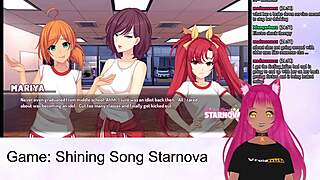 vtuber lewdneko playing shining song starnova mariya route part 1