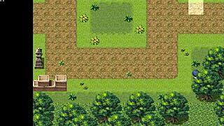 I love tanned Natsuki with big tits, all the men jerk off to her in this hentai game ep 7