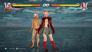 Holy crap! Alisa’s naked boobs in Tekken 7 3D battles!