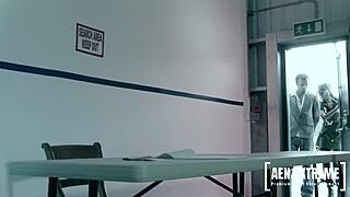 uniformed guard ciara bugatti takes control and fucks her suspect in a heated encounter