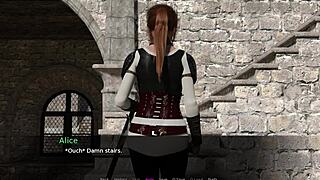 let's play a knight's tale part four with redhead and blonde characters