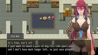 Fallen Makina and the City of Ruins Part 1 in Hentai Anime Game Style.