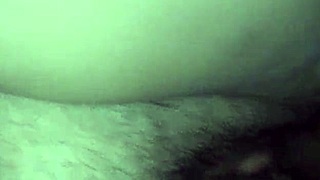 me and my wife having night time fun