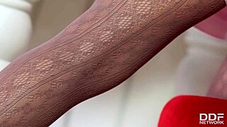 Horny Lesbian Babes Cram Tasty Pussies With Toes In Bunny Sex.