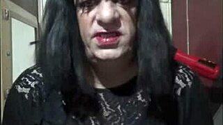 Hey Sissy Crossdresser, Loving That Anal Toy Action? Masturbation Feels So Good!