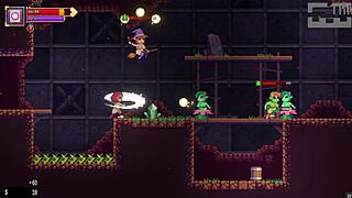 Redhead nun gets spanked and blown in a gloryhole scene