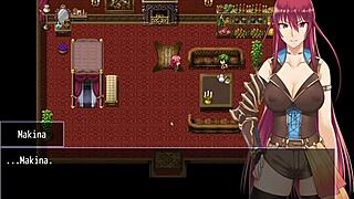 Fallen Makina and the City of Ruins Part 1 in Hentai Anime Game Style.