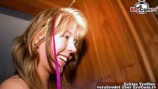 Deutsche Teen 18+ Von Nebenan Craves Sex with Porn Star