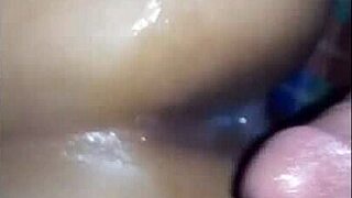 latina milf gives handjob to small cock before anal