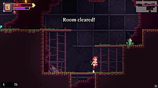 Redhead nun gets spanked and blown in a gloryhole scene