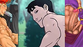 Ever seen a wild gay anime fuck compilation like this?