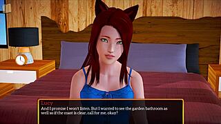 My new family explores monster cock adventures in anime hentai game