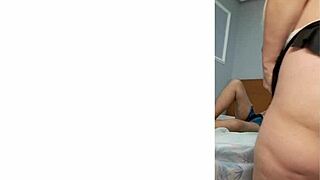 I massage my student's big clit and finger her ass