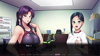 tsukino and fuiji unleash secret desires in saimin-gakushuu with intense cumshots