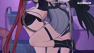 yinlin and baizhi in hentai anime