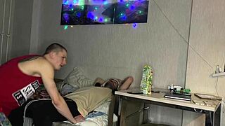 Girl Seduces Gay Couple for Homemade Threesome Fuck