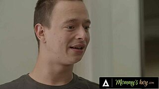 Why Does This Big-Titted Milf Tease Her Hung Stepson with Naked Yoga and Deepthroat?