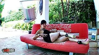 horny mature samia christal strips on webcam, oops!