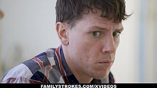 Busty BBW stepmom Karen Fisher teaches horny teens proper fucking techniques