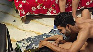 Hanif fucks Adori and Nasima doggystyle