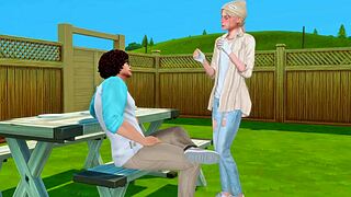 Stepbrother Wanted Huge Dick in Ass and Rough Facefuck for Hard Sex Sims Anime Hentai SFM 💥