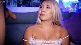 Blonde With Fat Ass Fucked Doggy Enjoying It