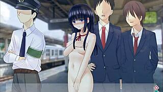 In the diary, the big tits chairperson masturbates outdoors in part 3