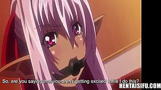 Feisty Japanese Princess Becomes Lactating Cum Bucket in Uncensored Hentai