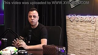 Will She Give Blowjob In Sheer Red Lingerie? Teasing Cowgirl Action!