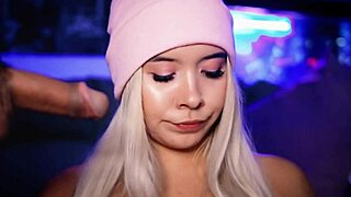 Blonde With Fat Ass Fucked Doggy Enjoying It