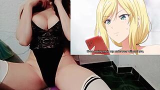 beautiful sexy teen 18+ sells body for cell phone in hentai eroriman ep 1 wet pussy doggystyle