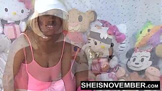 feeling the rough fucking as she lifts her skirt to pay the debt