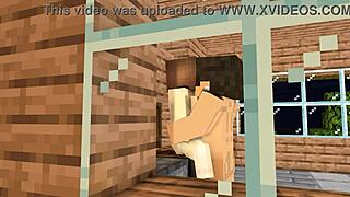 My Crush Invites Me Over After School Minecraft Animation