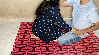 Hot Desi Girl Enjoys Intense College Romance With Colleague