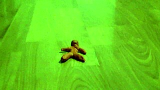 Giantess Clayman stomps huge!