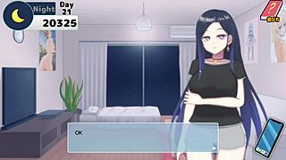 Megu Craves Dick in Hentai Anime 3D Game Episode 4 with Naked Scenes and Cock Action