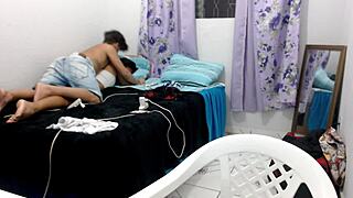 Black Babe Bent Over For Anal Fuck