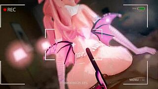 Spoilt Anime Girl Rides Cowgirl Non-Stop for Sloppy Creampie. What a Wild Show!